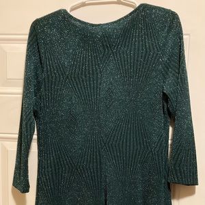 SPARKLING ✨ DARK ❇️ GREEN, STUNNING🤩 DRESS…